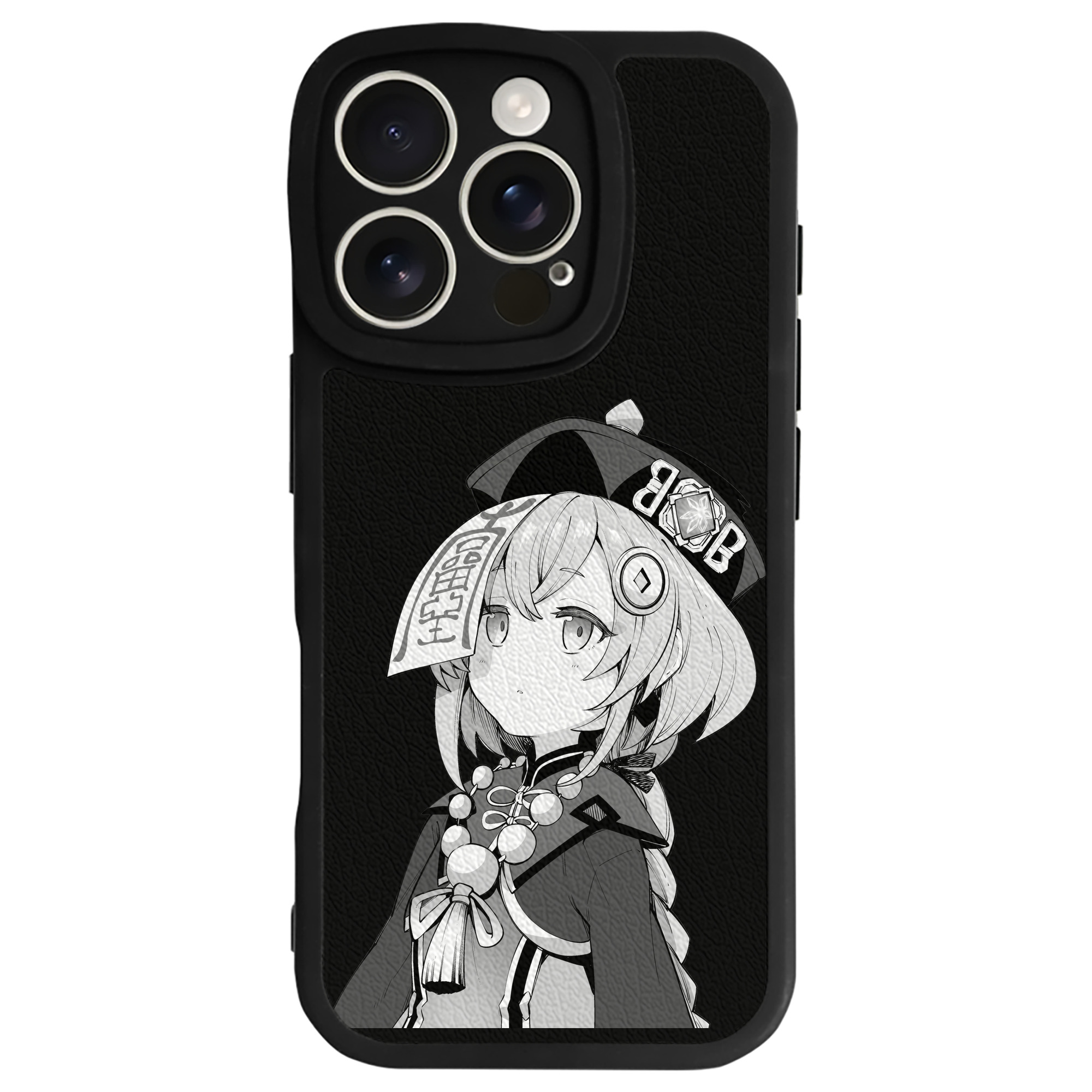 げんし神 七七 なな  genshin Nana 【iPhone 16シリーズ対応】シリコンスマホケース（レザー調） 材質：シリコン